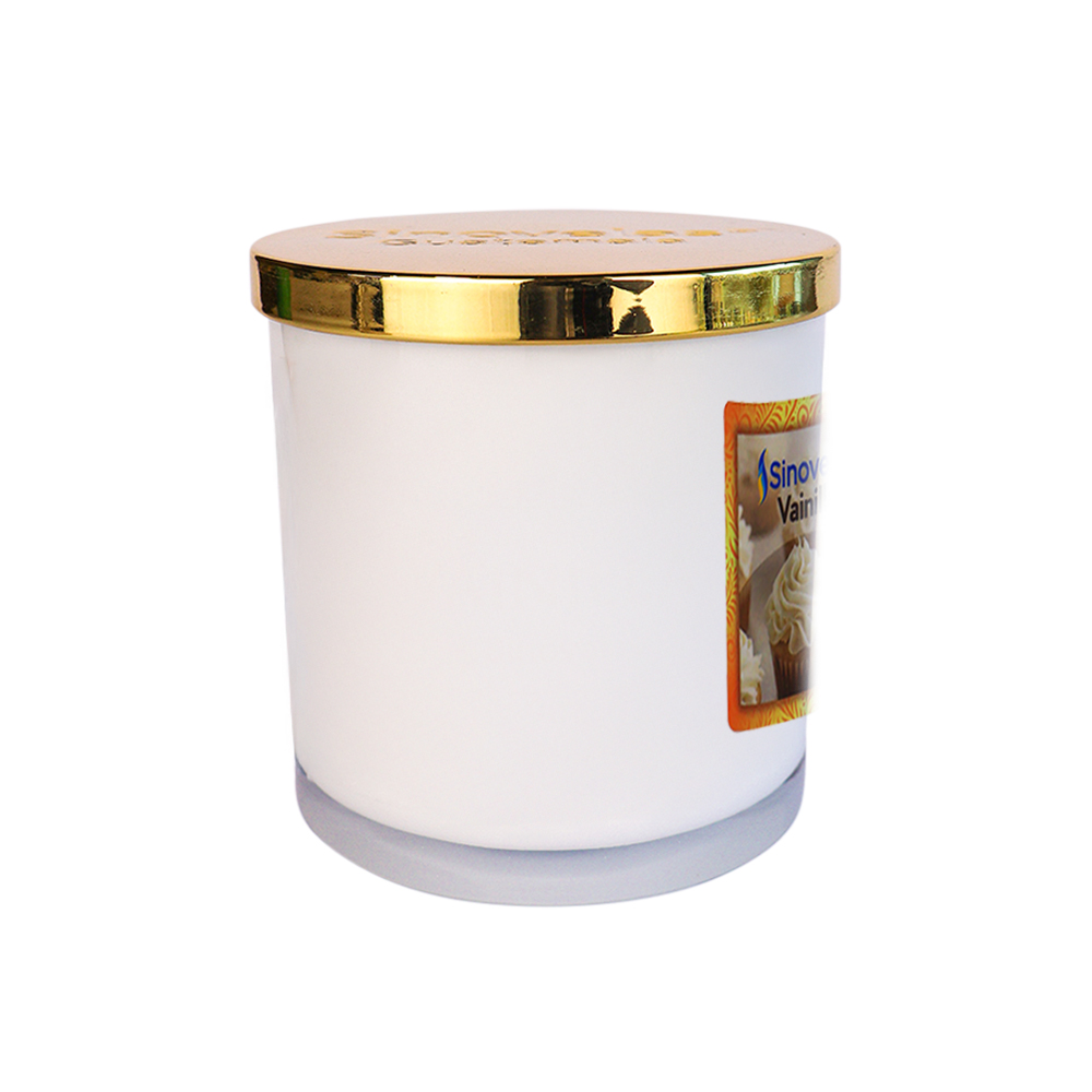 Veladora Tarro Blanco Vainilla image number 1