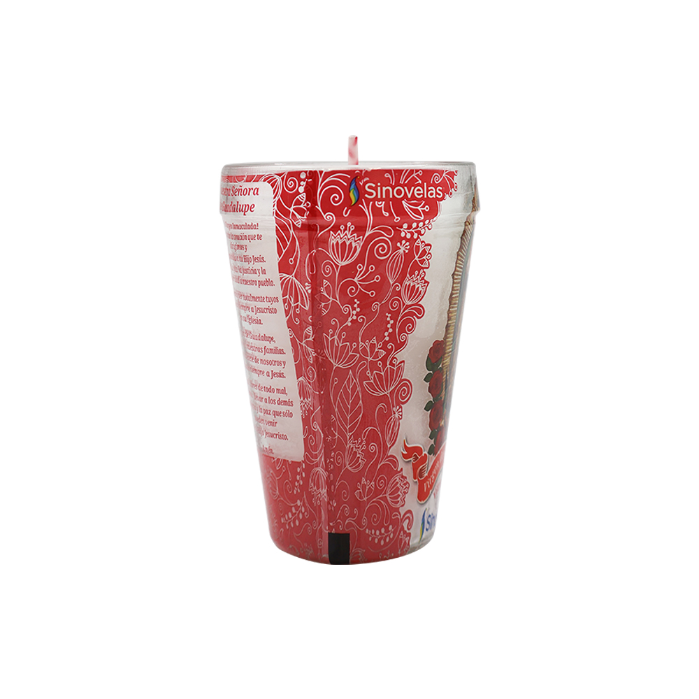 Veladora Vitro 044 Virgen de Guadalupe image number 1