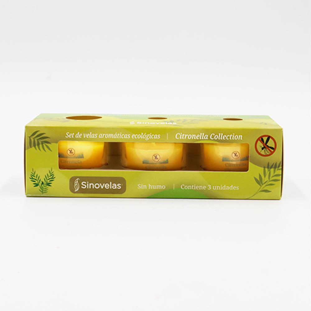 Veladora Votiva Tripack Citronela image number 1