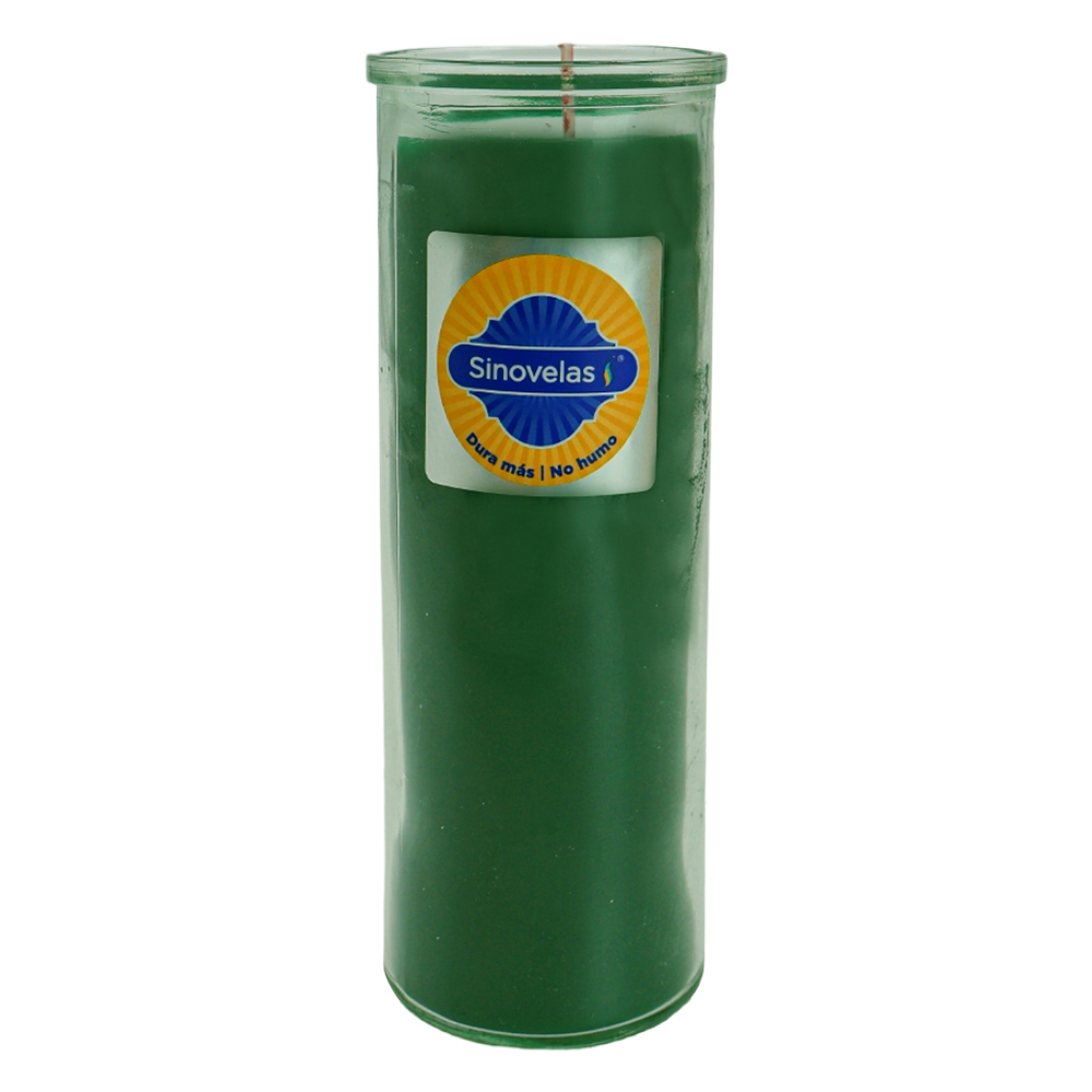Veladora Vitro 077 Verde