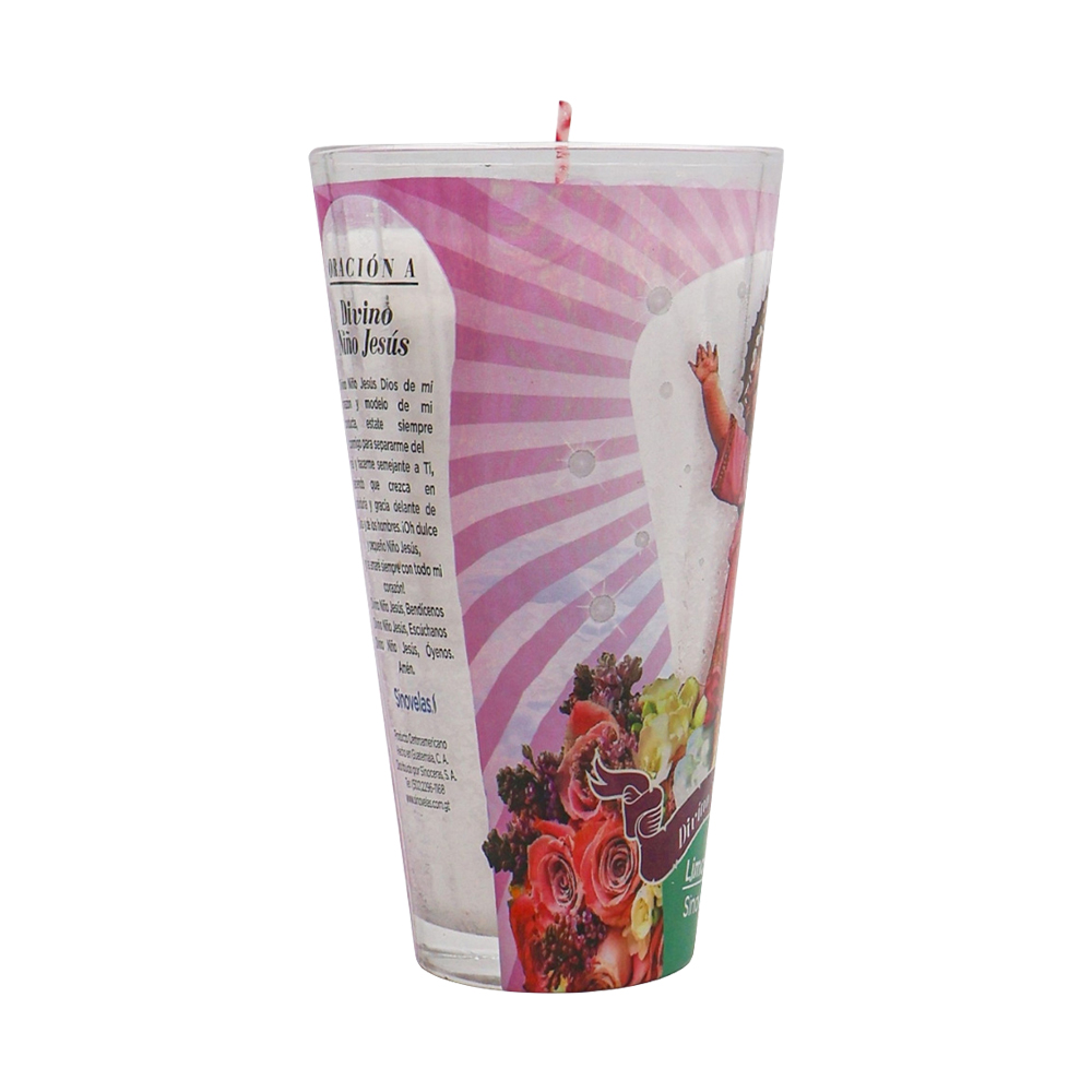 Veladora Limonero Divino Ni&ntilde;o Jes&uacute;s image number 1