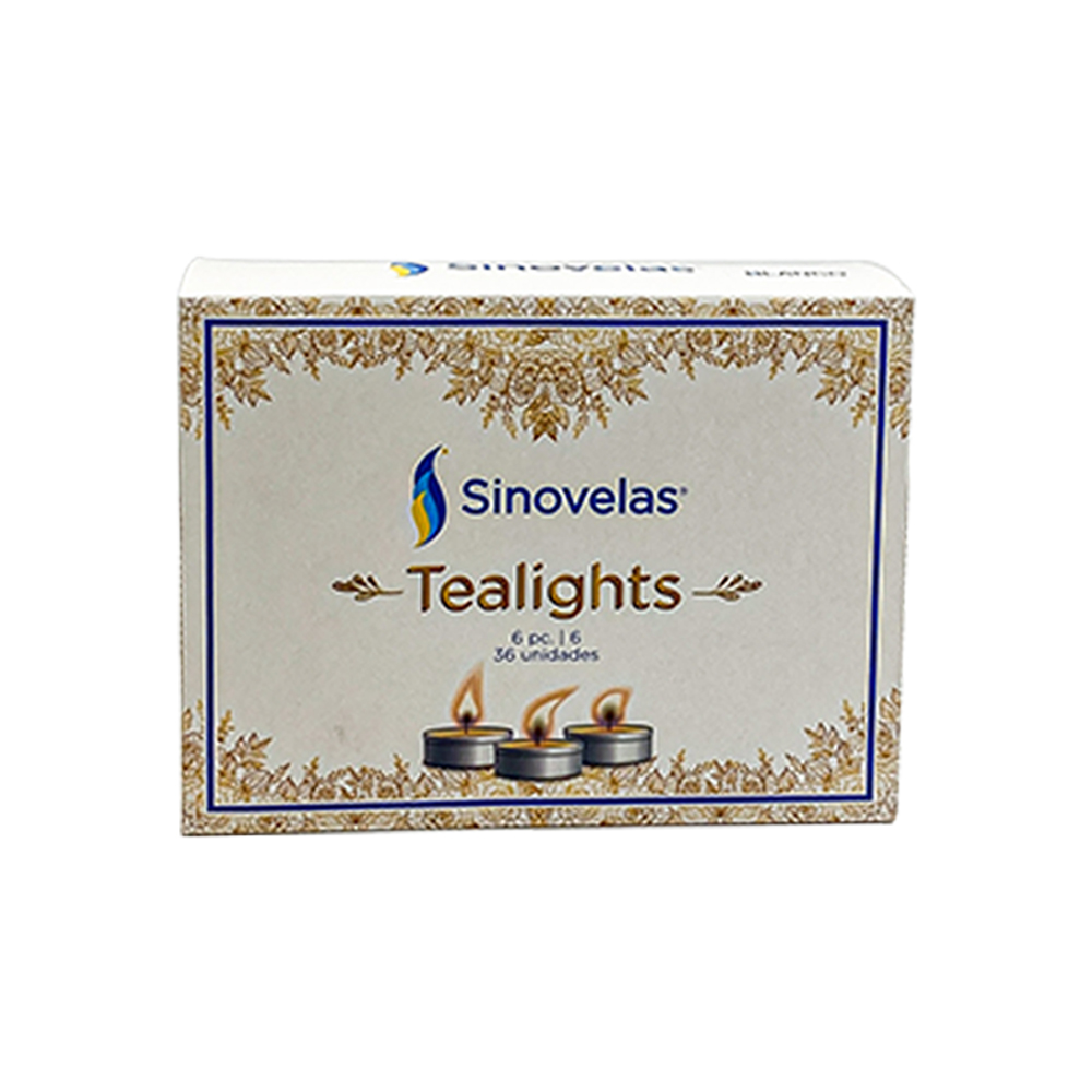 Veladora Tealight Blanca (6 u) image number 2