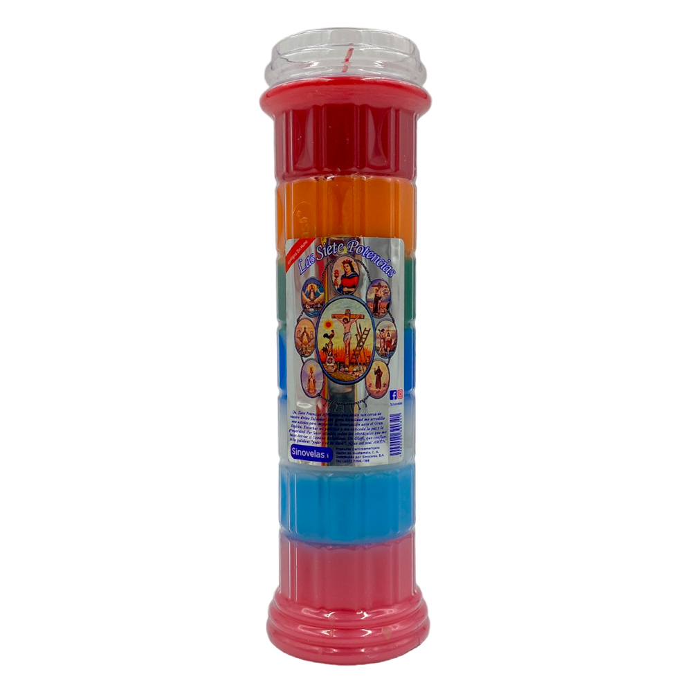 Veladora Devoci&oacute;n 7 Potencias