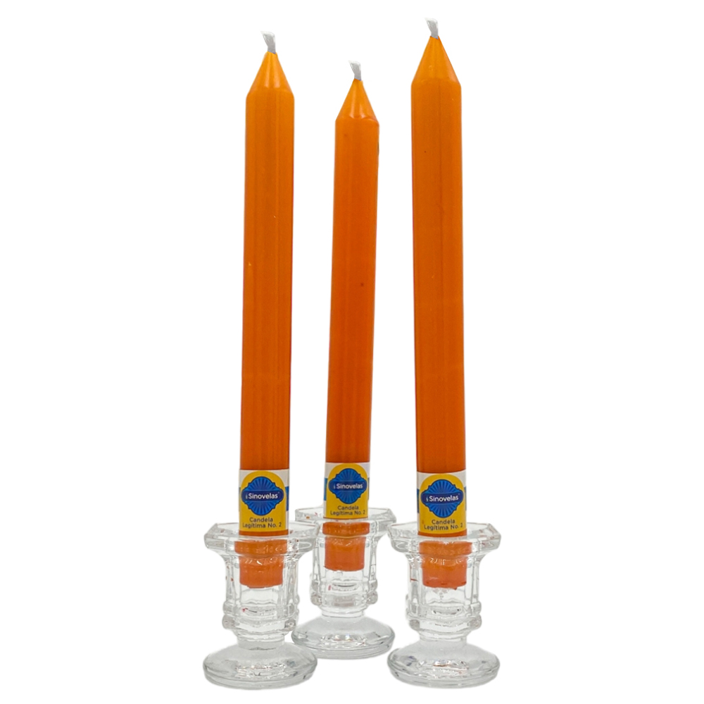 Candela Leg&iacute;tima No. 2 Anaranjada (12 u) image number 2