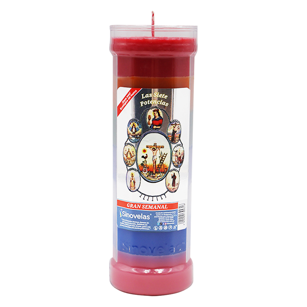 Veladora Gran Semanal 7 Potencias