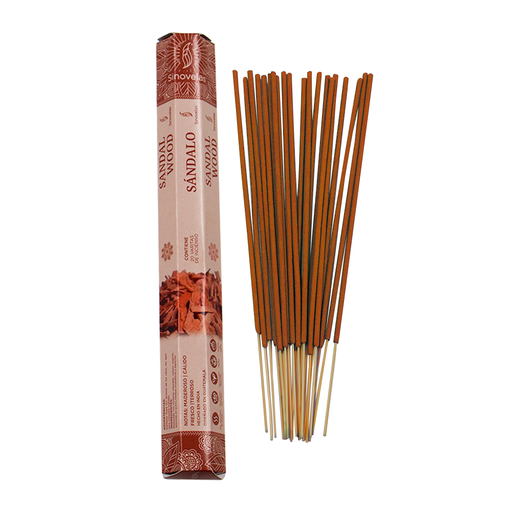 Incienso S&aacute;ndalo Empaque Hexagonal 20 u image number 1