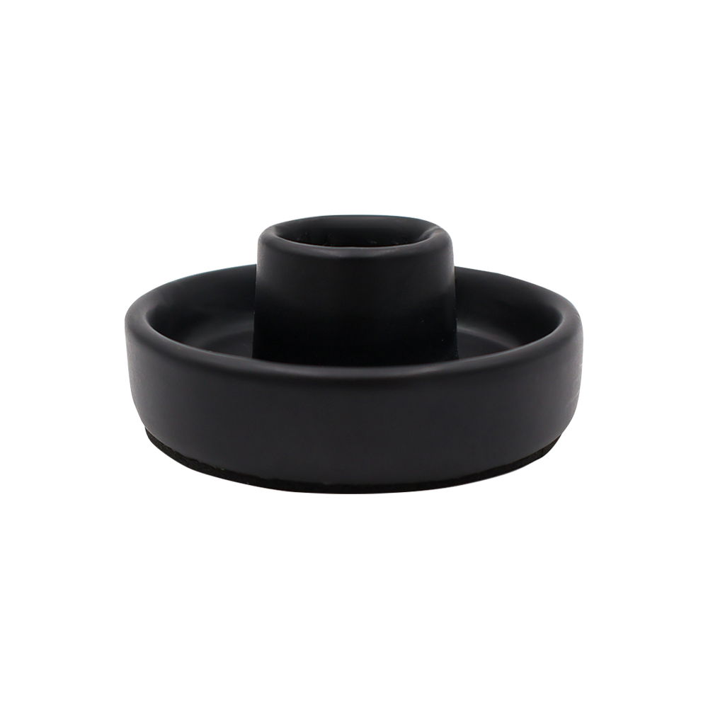 Candelero Plano Peque&ntilde;o Negro