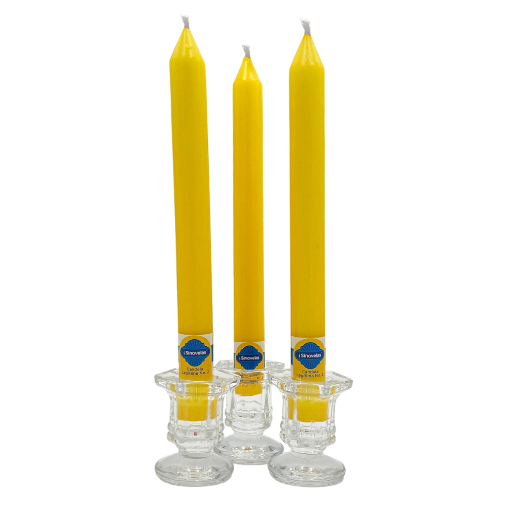 Candela Leg&iacute;tima No. 2 Amarilla (3 u) image number 2
