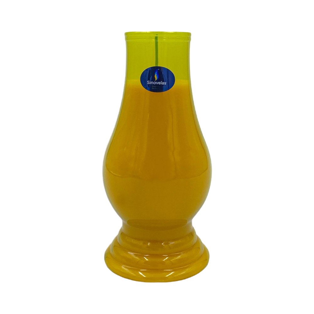 Veladora Kinqu&eacute; Amarillo Citronela