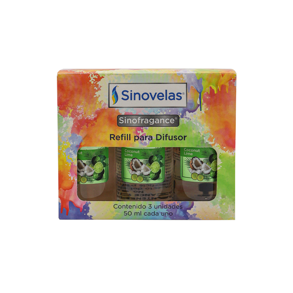 Eco Difusor Refill 3pack Coconut Lime image number 1