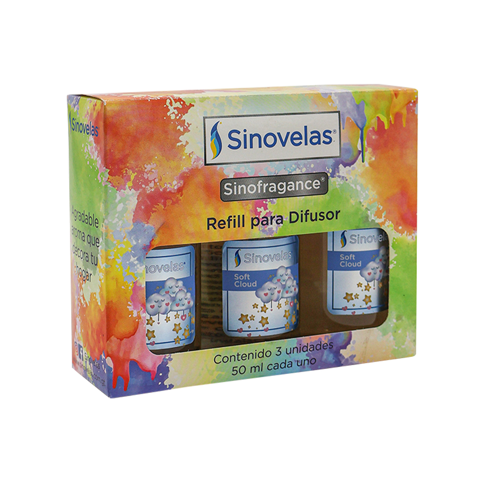 Eco Difusor Refill 3pack Soft Cloud image number 2