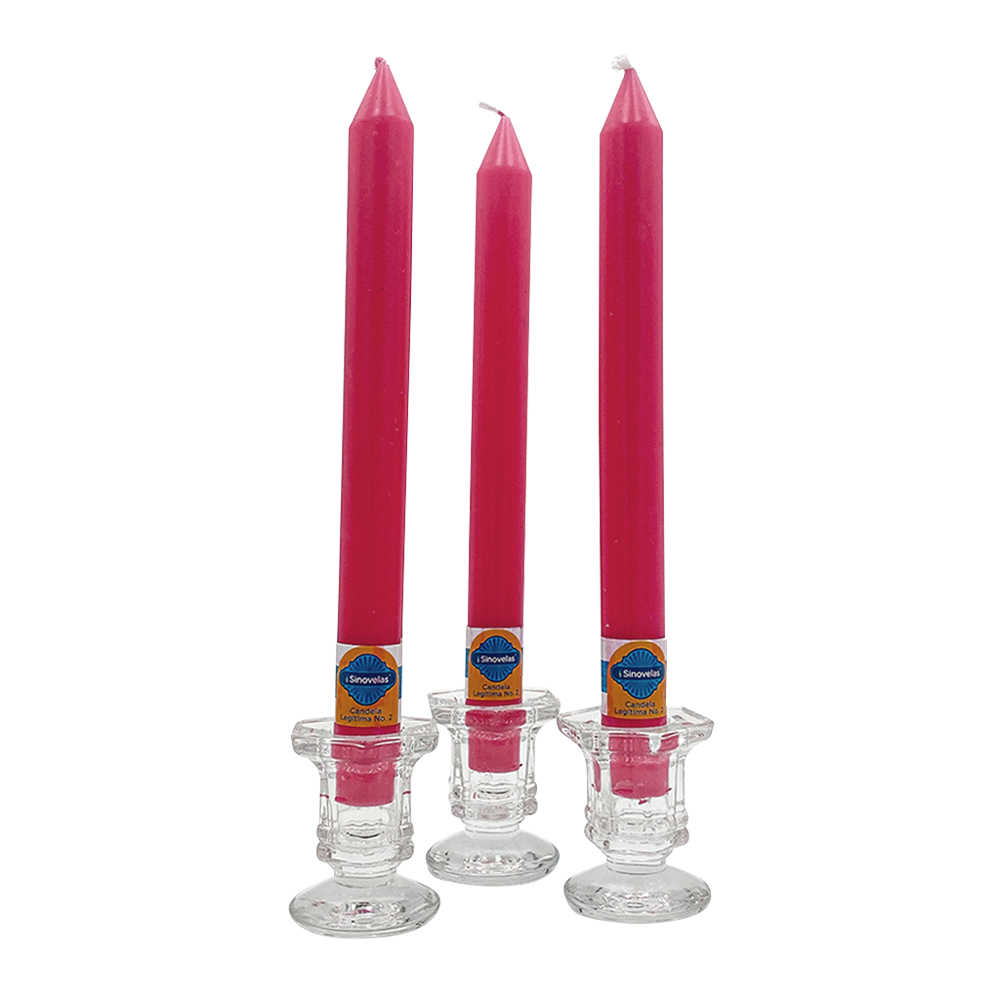 Candela Leg&iacute;tima No. 2 Rosada (3 u) image number 2