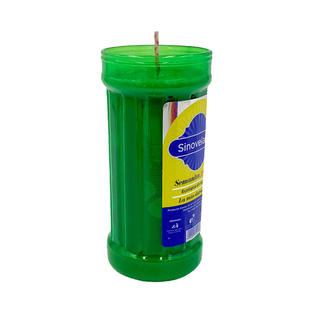 Veladora Semanita Plus Verde image number 1