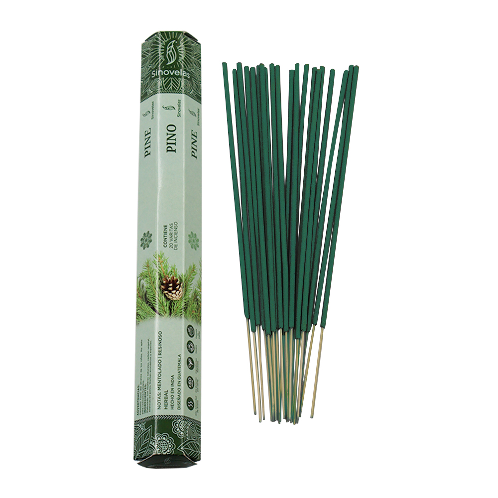 Incienso Pino Empaque Hexagonal 20 u image number 1