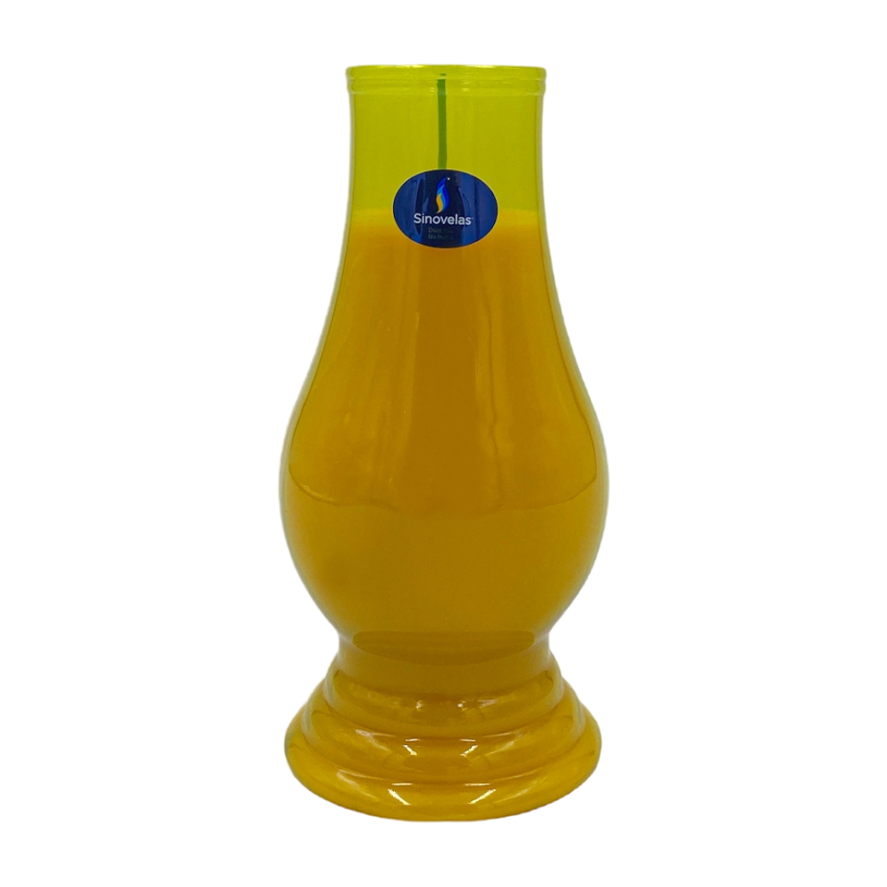 Veladora Kinqu&eacute; Amarillo