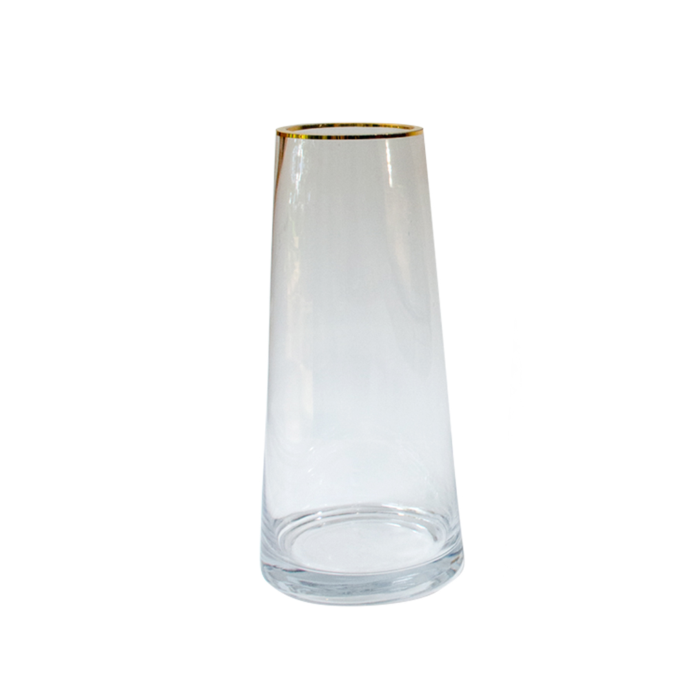 Candelero Cilindrico Cristal Grande