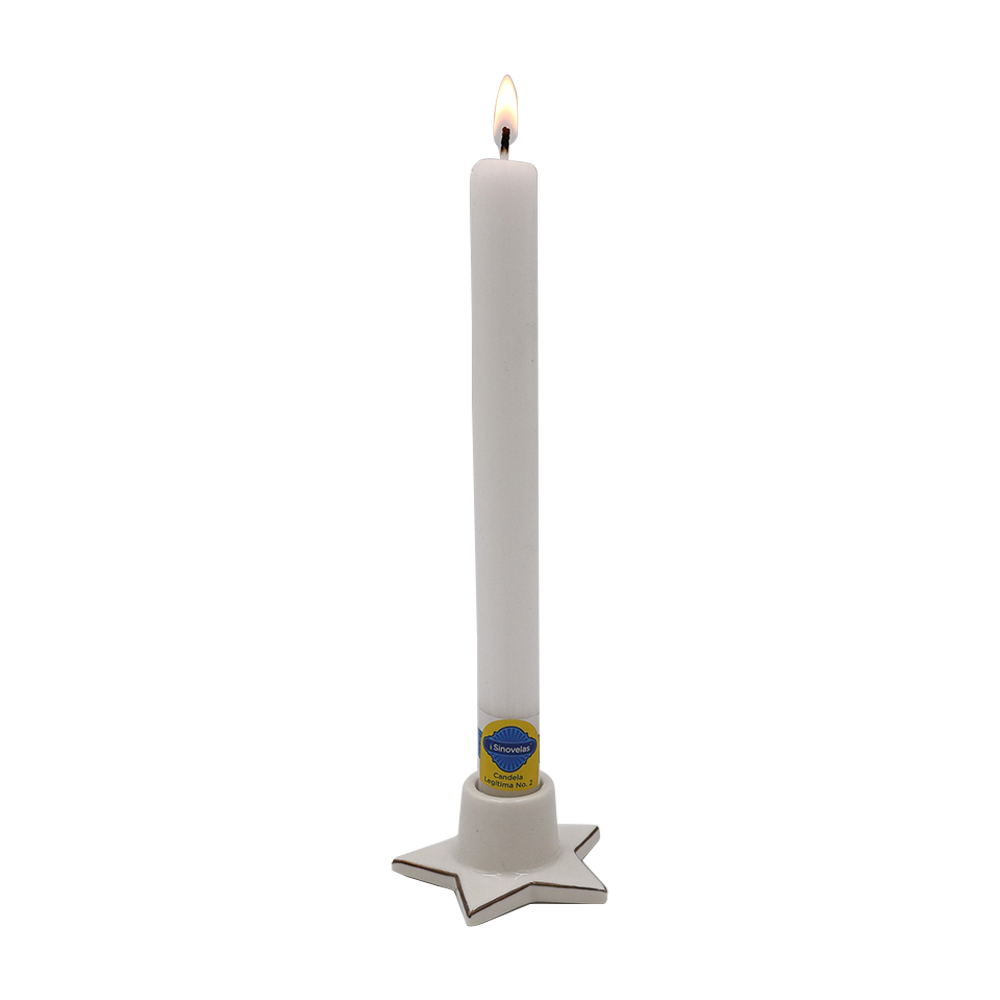 Candelero Estrella Blanca image number 1