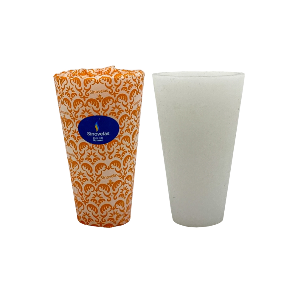 Veladora Repuesto Liso Envuelto