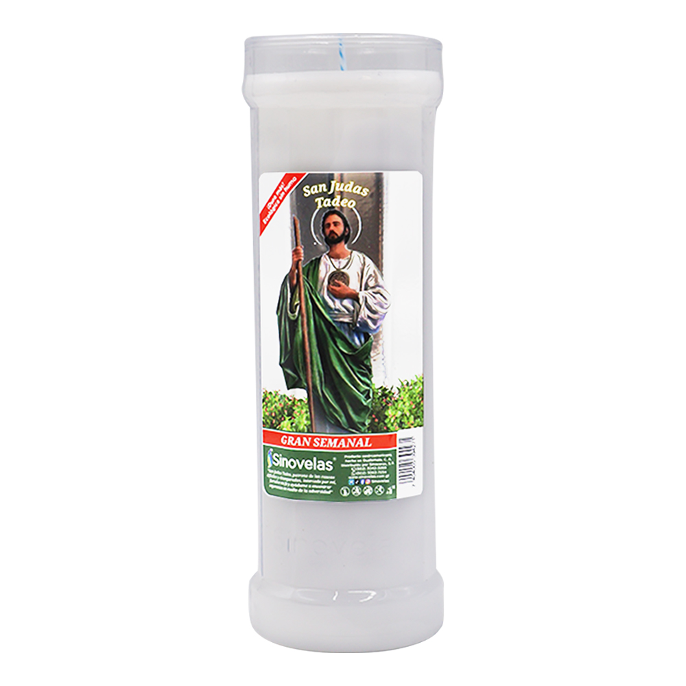 Veladora Gran Semanal San Judas Tadeo