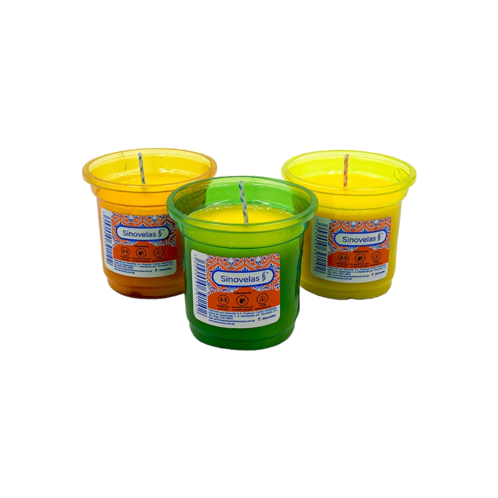 Veladora Campanita 3pack Citronela image number 1
