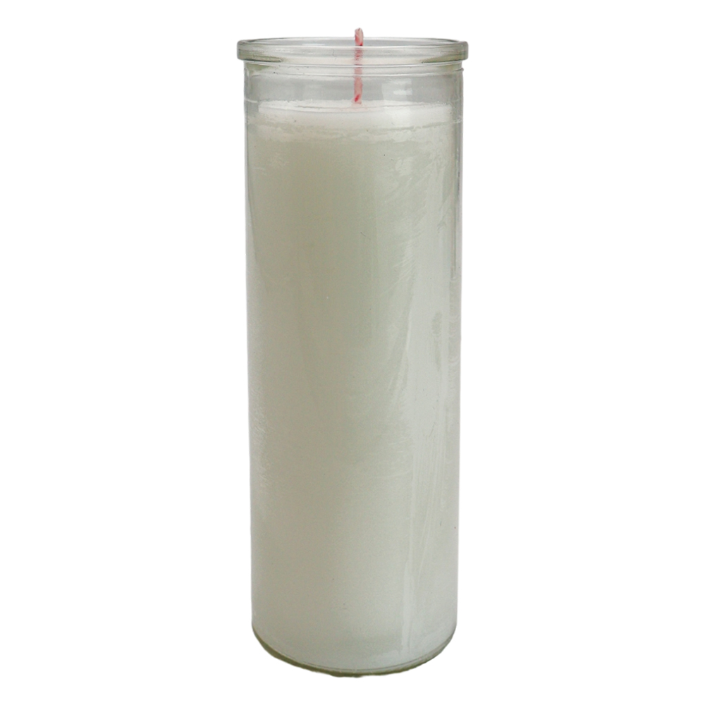 Veladora Vitro 077 Blanca image number 2
