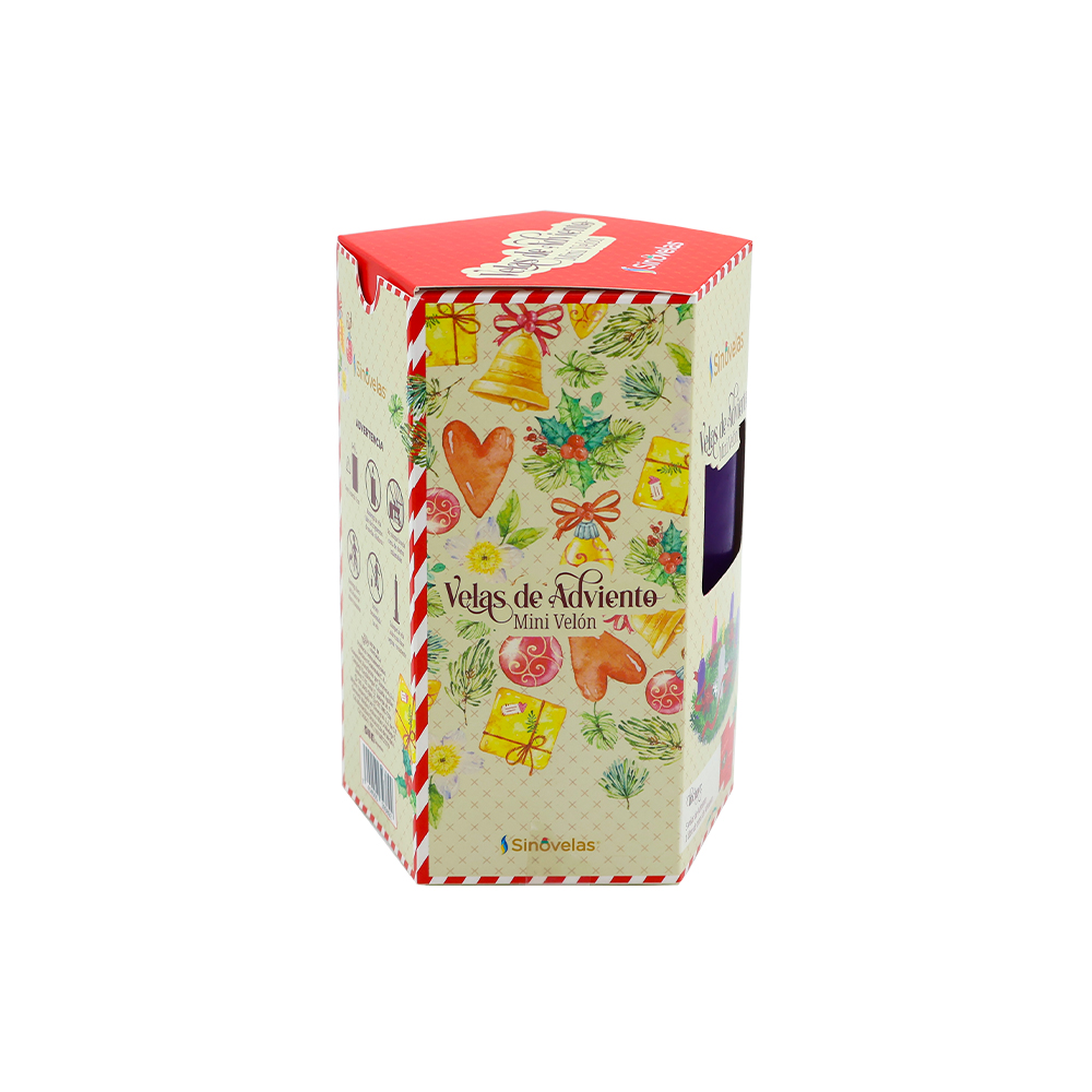 Veladora Sinovelas Mini Vel&oacute;n Adviento image number 2