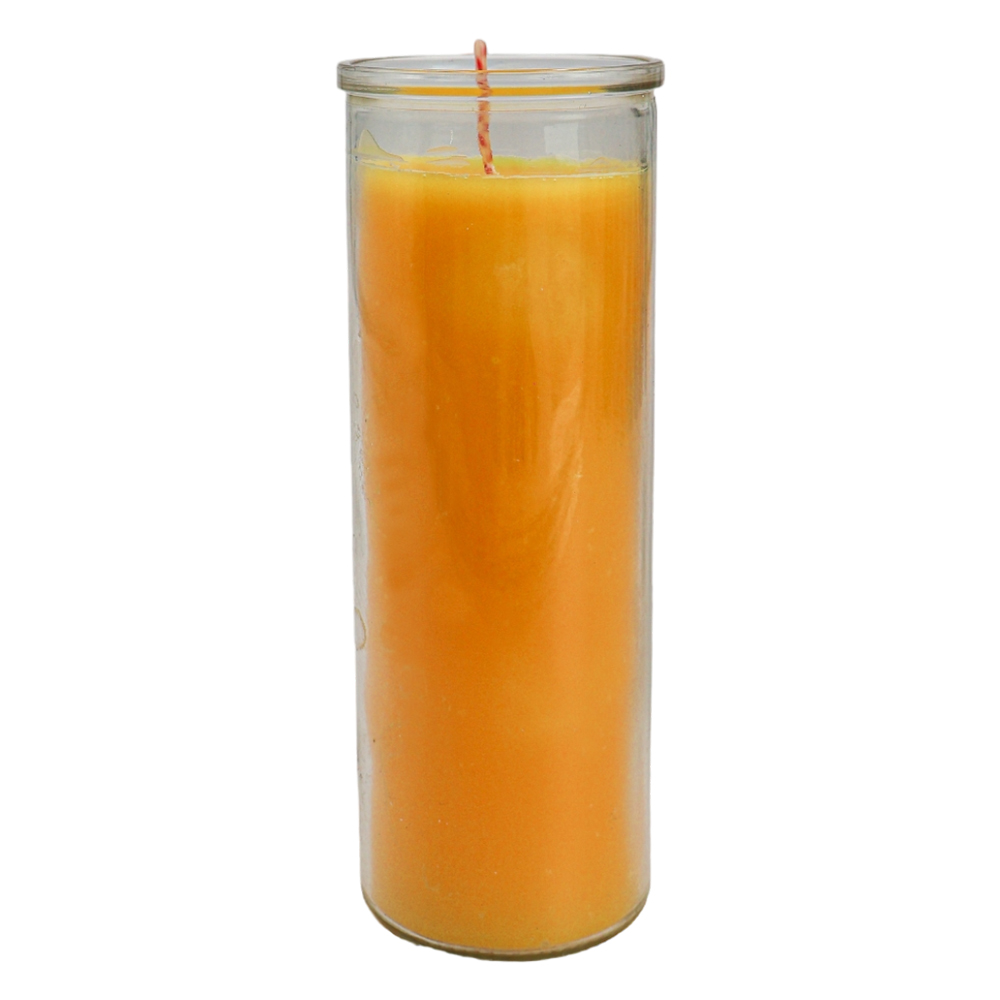 Veladora Vitro 077 Amarilla image number 2