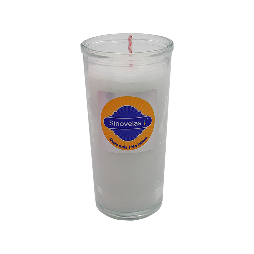 Veladora Vitro 071 Blanca