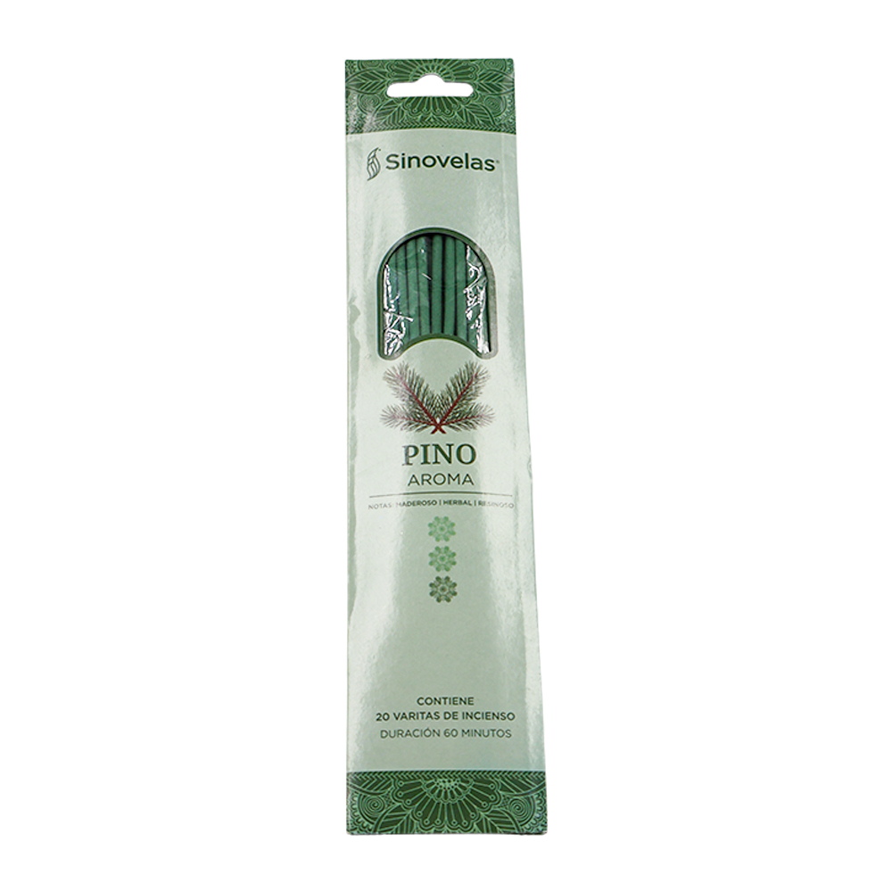 Incienso Pino Empaque Colgante 20 u