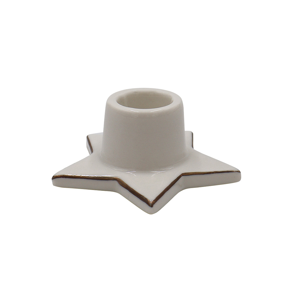 Candelero Estrella Blanca