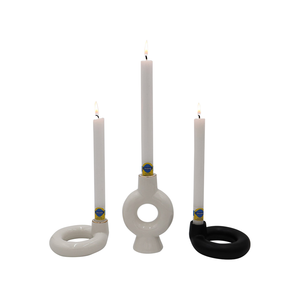 Candelero Plano Dona Negro image number 3