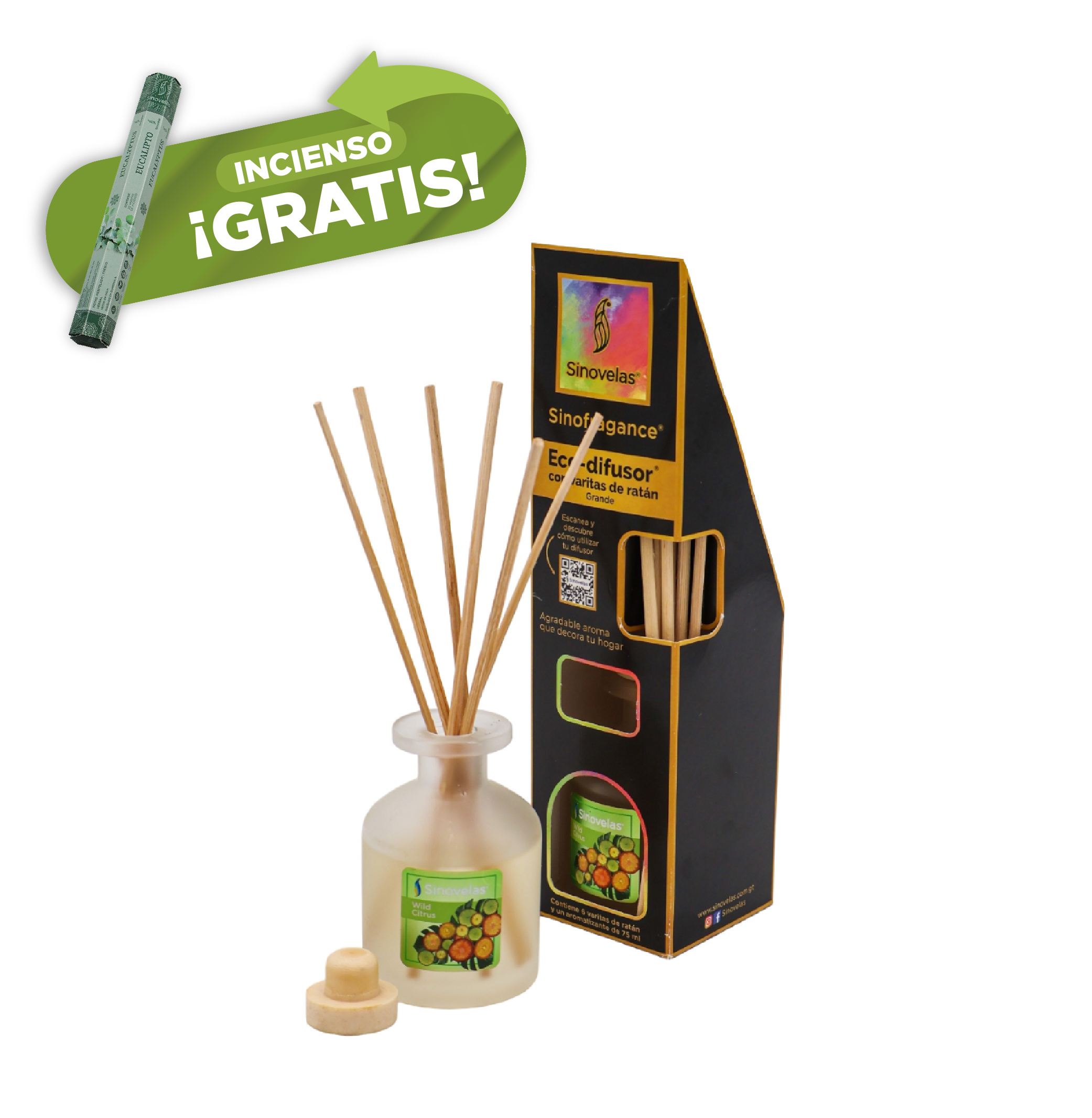 Eco Difusor Grande Wild Citrus image number 0