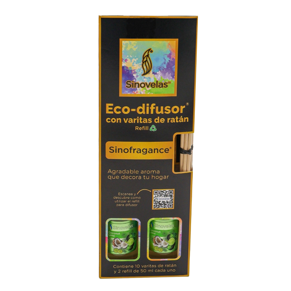 Eco Difusor Refill 2pack Coconut Lime image number 2