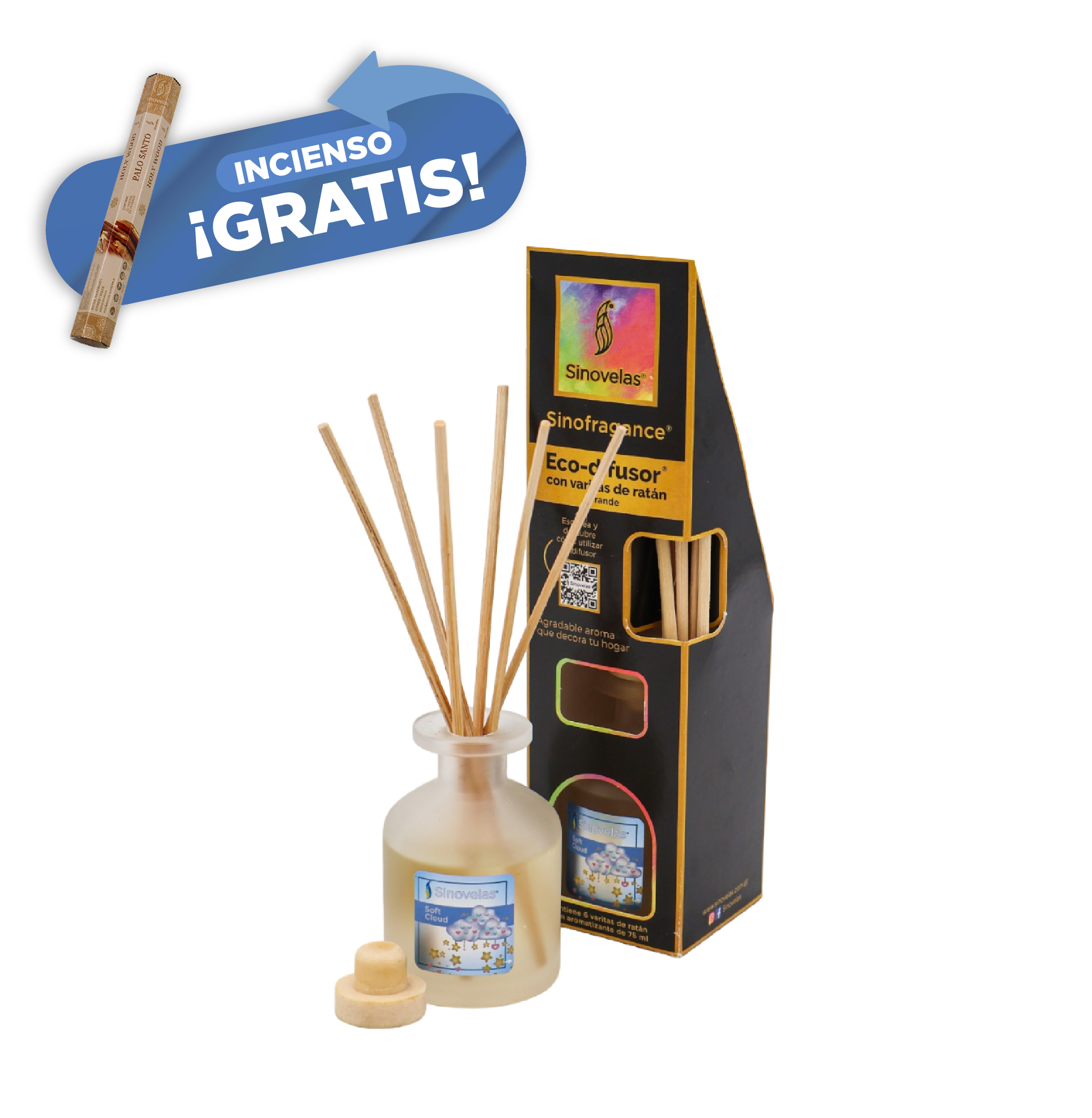 Eco Difusor Grande Soft Cloud