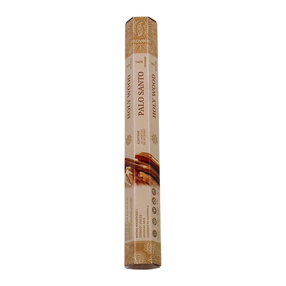 Incienso Palo Santo Empaque Hexagonal 20 u