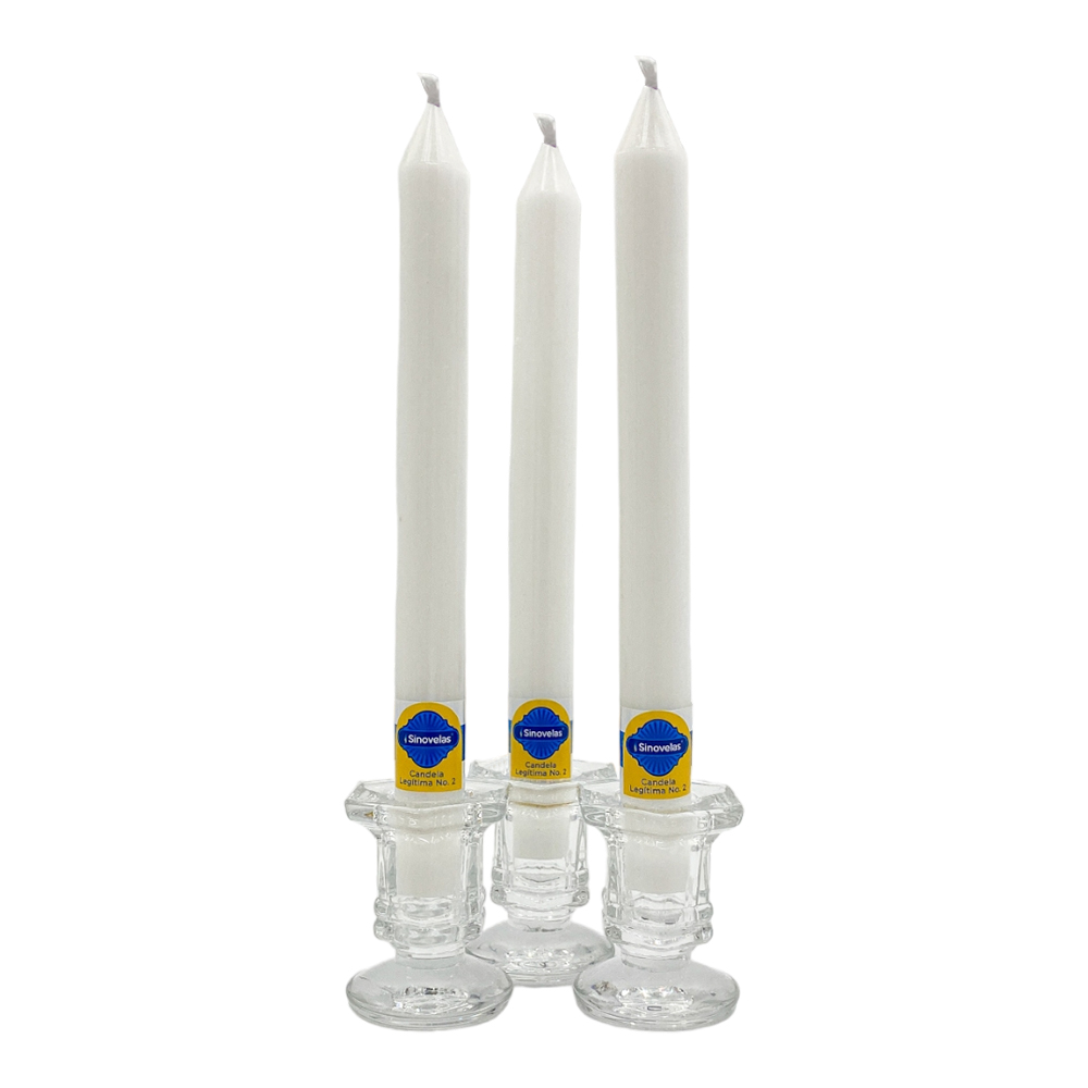 Candela Leg&iacute;tima No. 2 Blanca (3 u) image number 2
