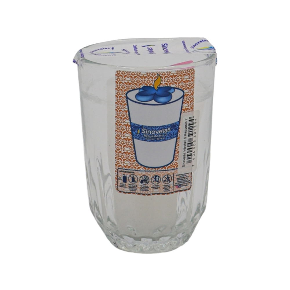 Veladora Vitrotec 3 R/2