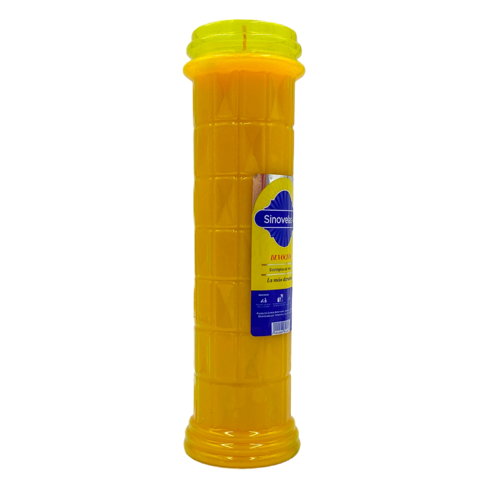 Veladora Devoci&oacute;n Amarilla image number 1