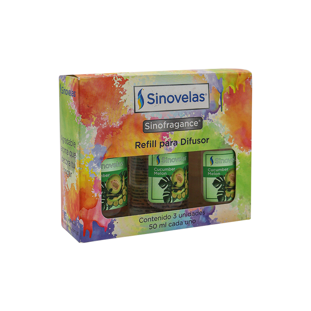 Eco Difusor Refill 3pack Cucumber Melon image number 2