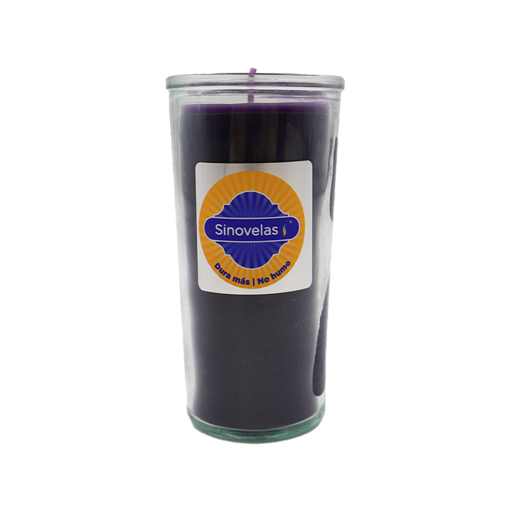 Veladora Vitro 071 Morado