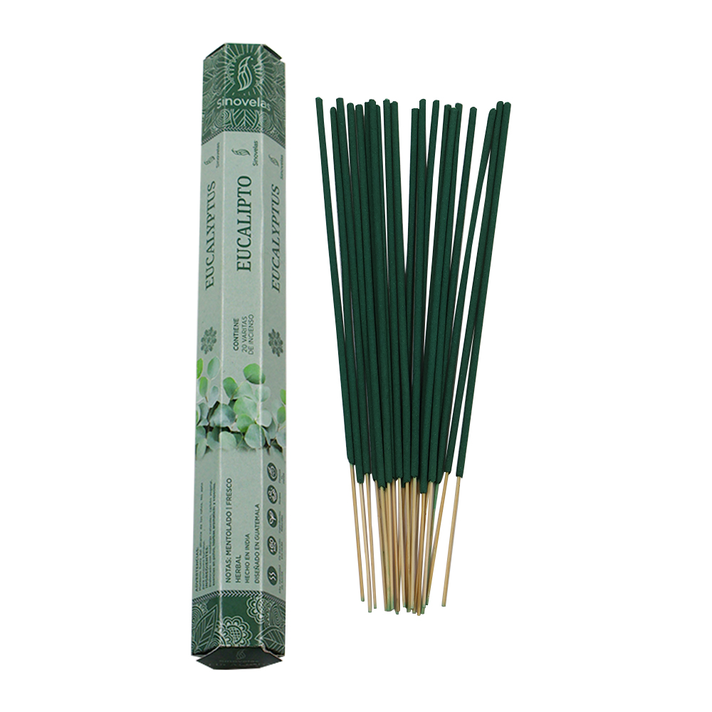 Incienso Eucalipto Empaque Hexagonal 20 u image number 1