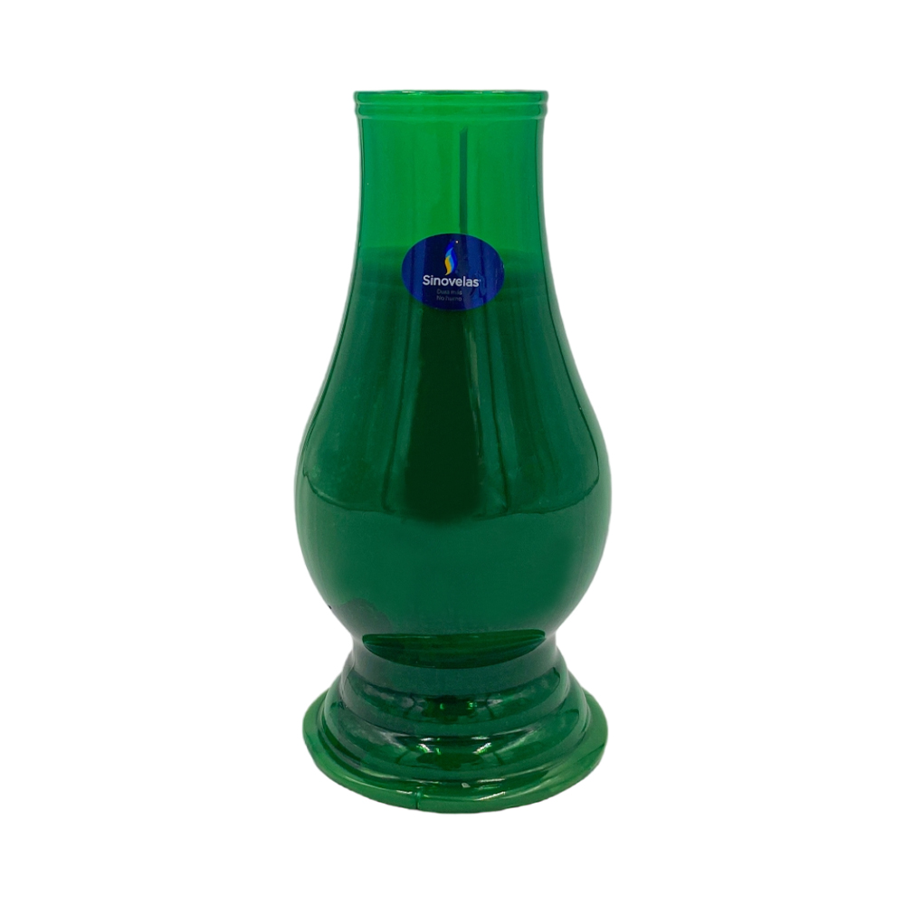 Veladora Kinqu&eacute; Verde Citronela