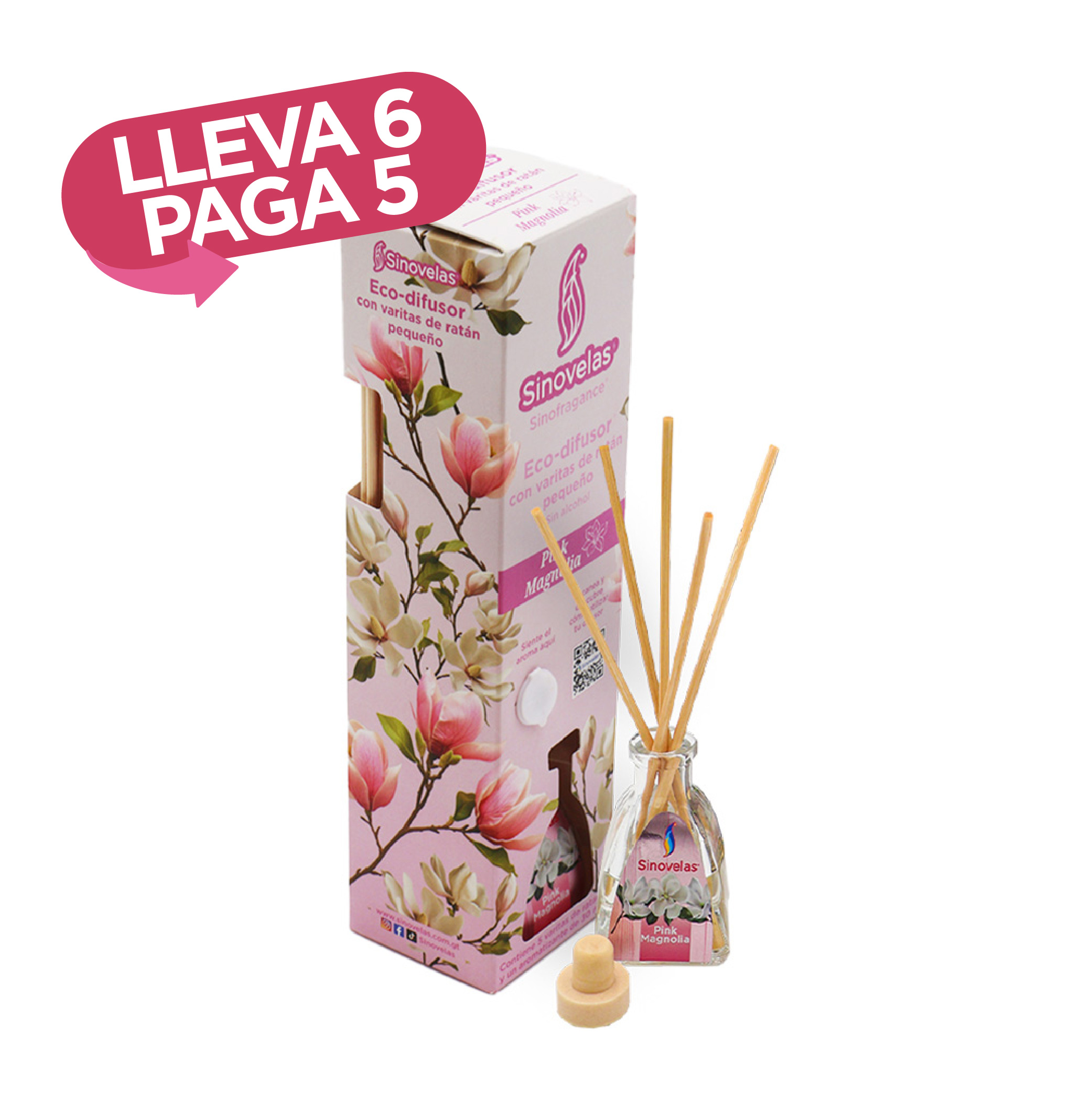 Eco Difusor Peque&ntilde;o Magnolia