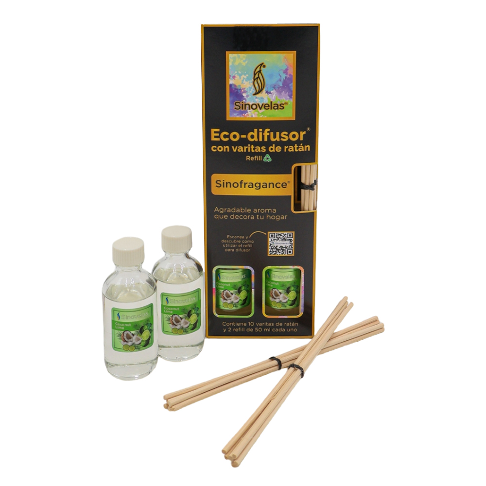 Eco Difusor Refill 2pack Coconut Lime