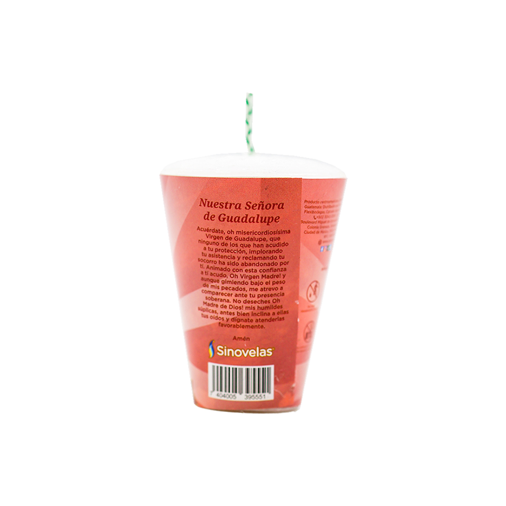 Veladora Repuesto 102 Liso Virgen de Guadalupe image number 3