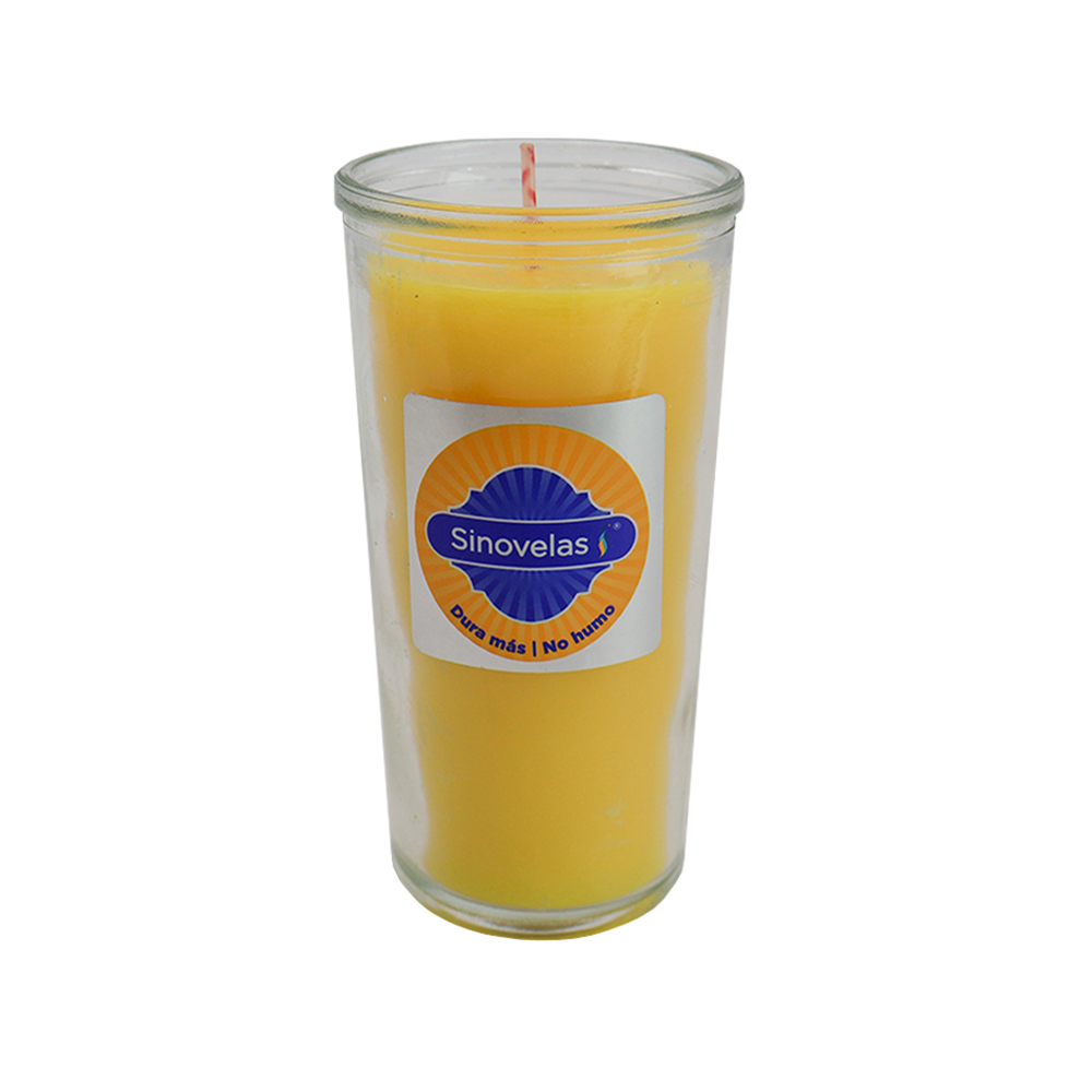 Veladora Vitro 071 Amarilla