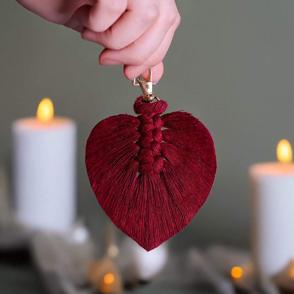 Llavero de Coraz&oacute;n Corinto image number 1