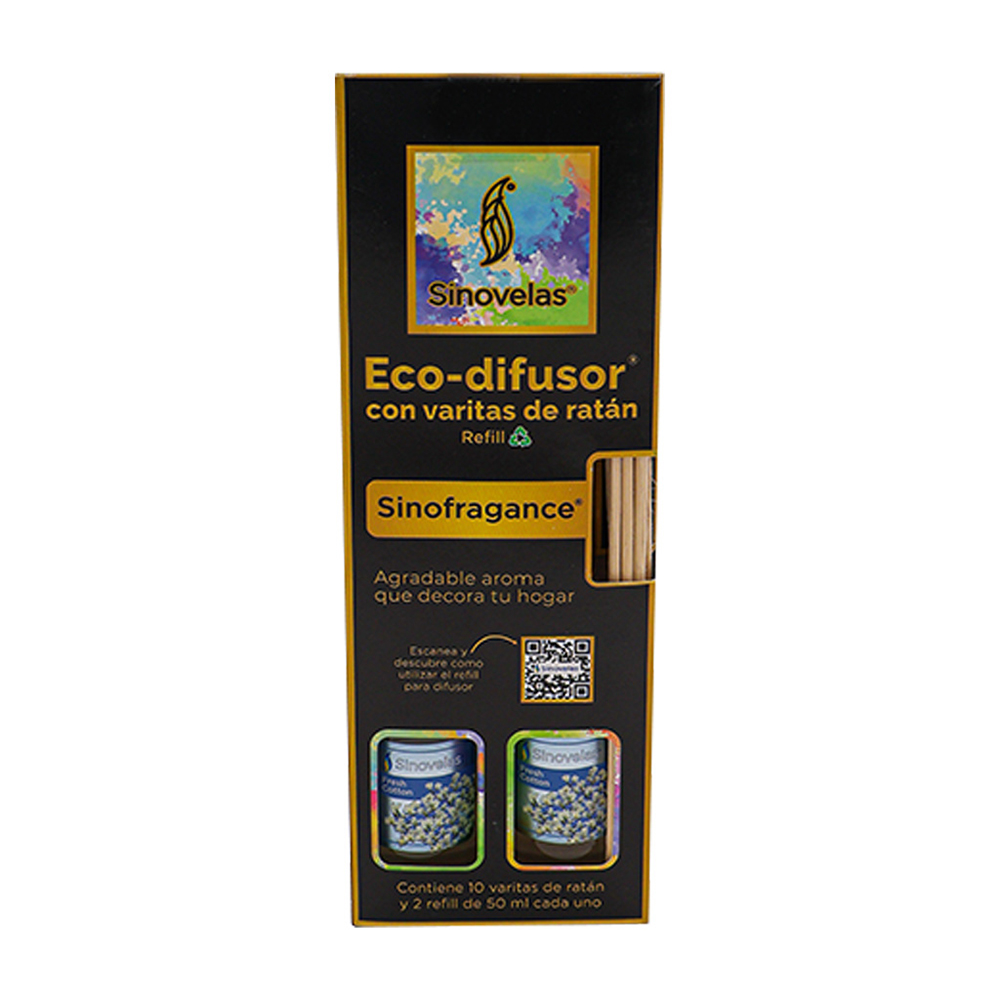 Eco Difusor Refill 2pack Fresh Cotton image number 3