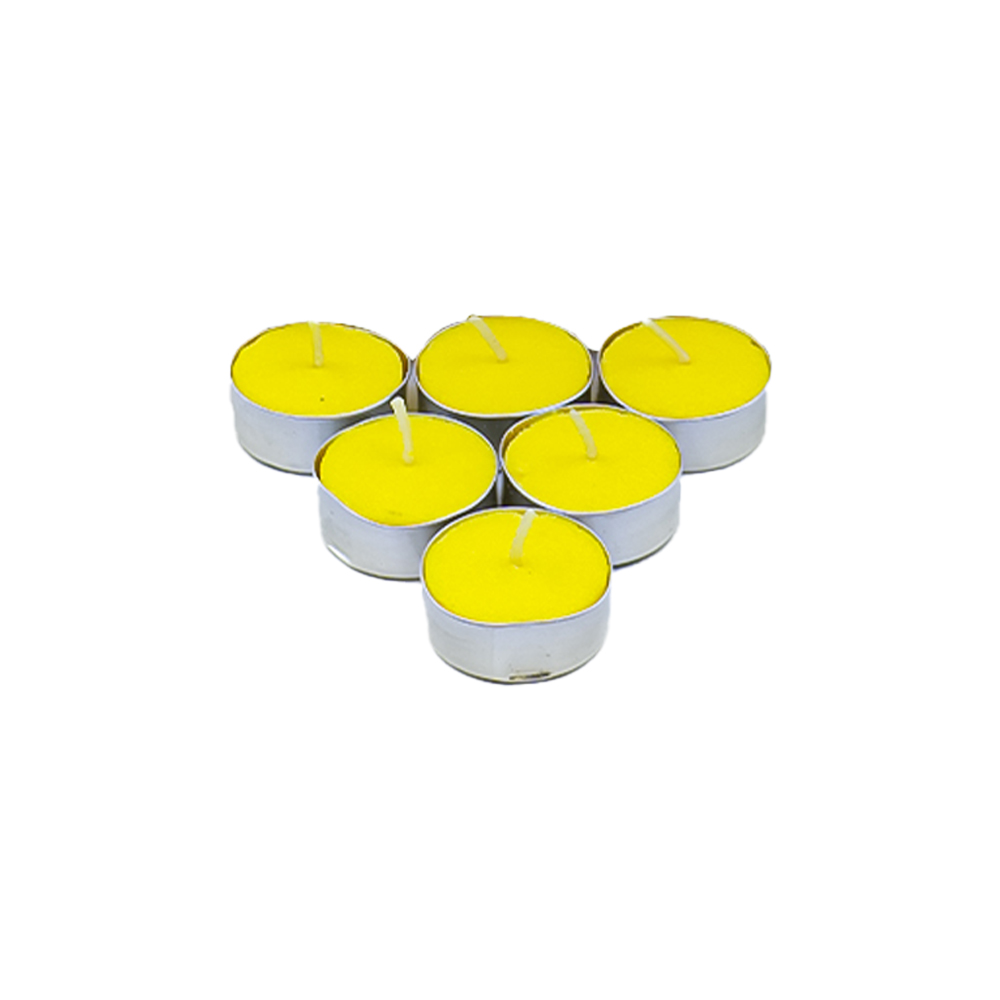 Veladora Tealight Citronela (6 unidades) image number 1