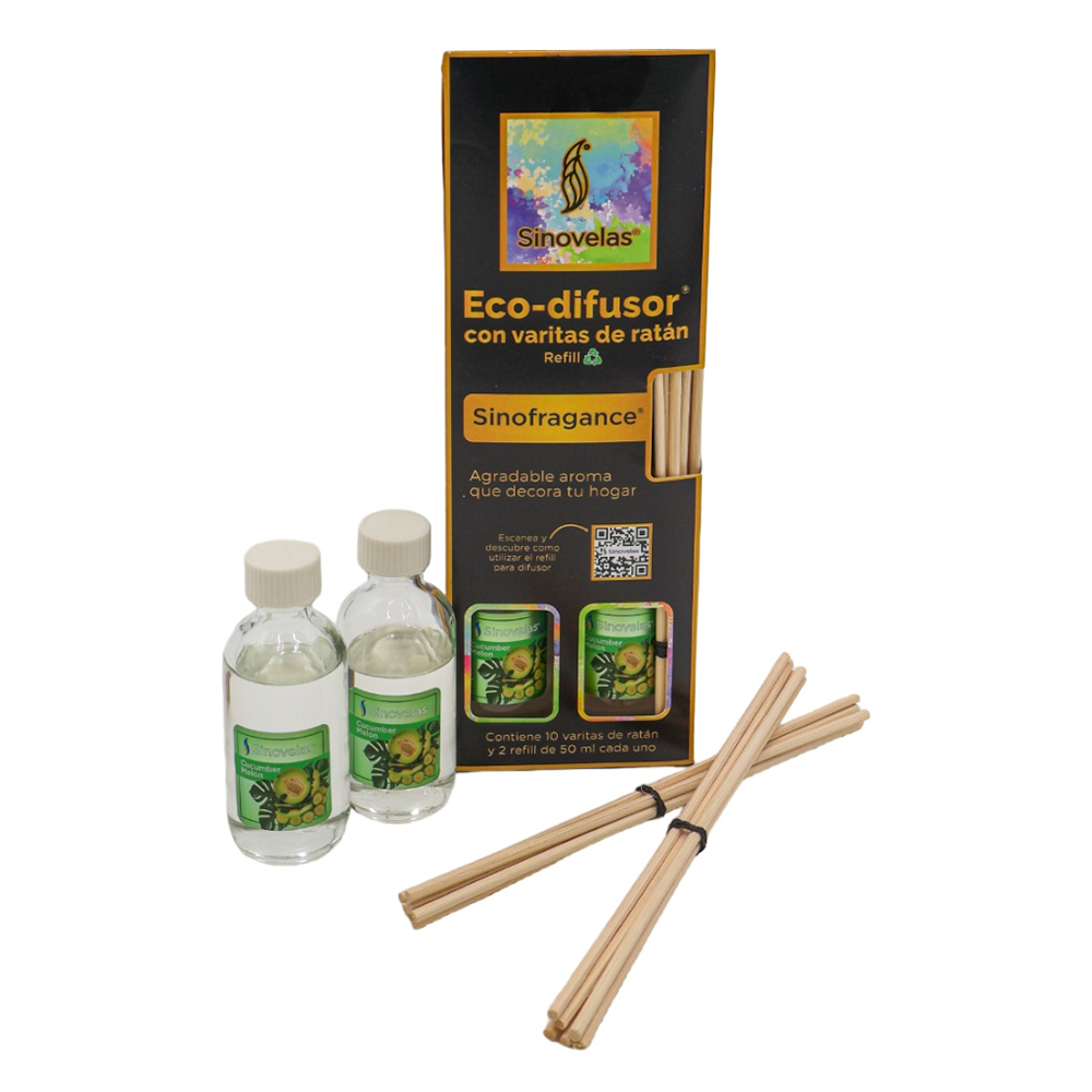 Eco Difusor Refill 2pack Cucumber Melon